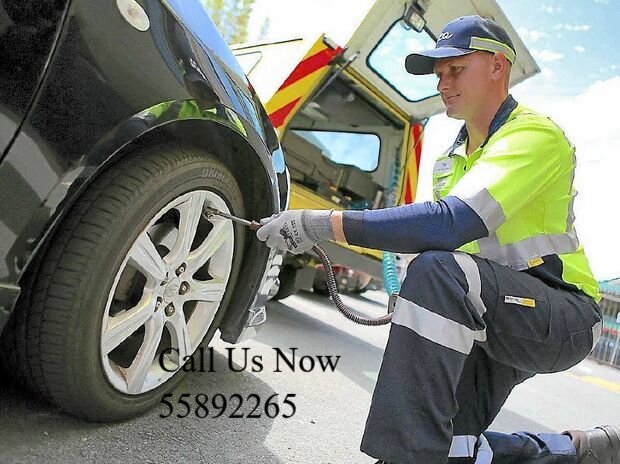 Mobile garage 24-hour roadside service
